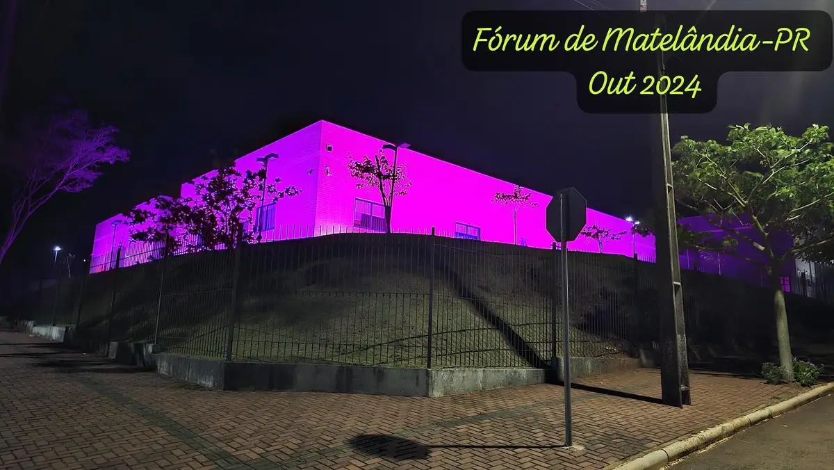 Capa: Fórum da Comarca de Matelândia/PR